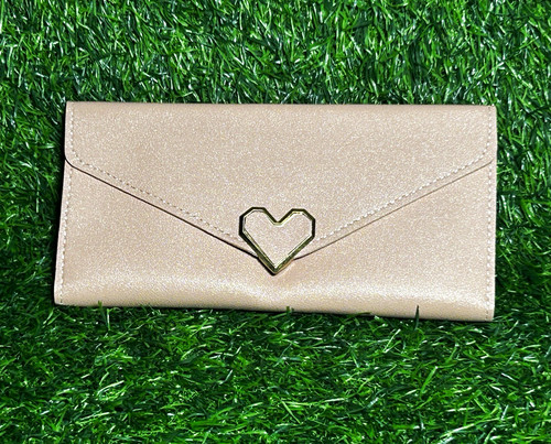Women pink heart envelope - women’s,