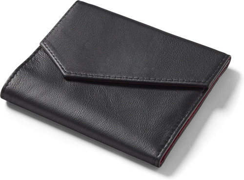 Envelope wallet noir - wallet,, –