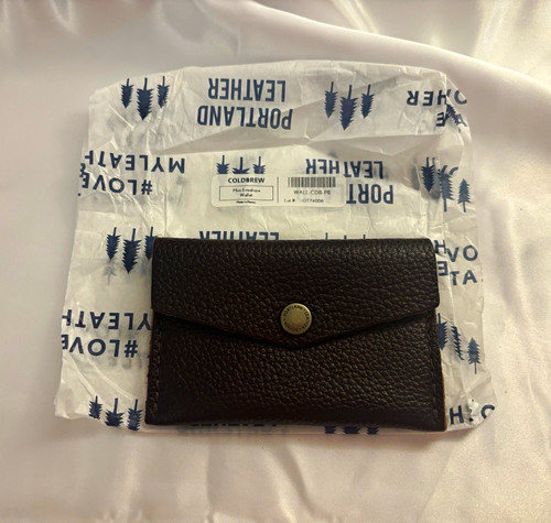 Portland leather mini envelope - portland,